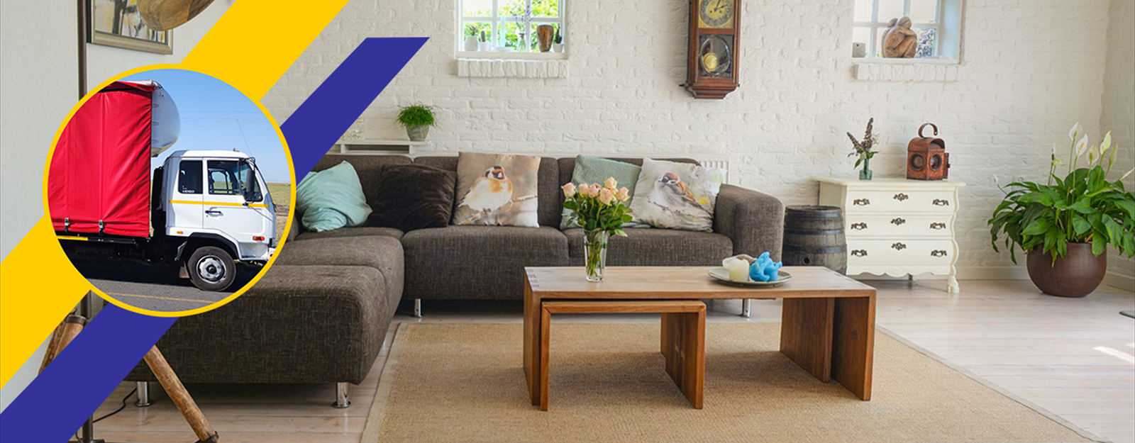 WE HANDLE YOUR FURNITURE WITH CARE